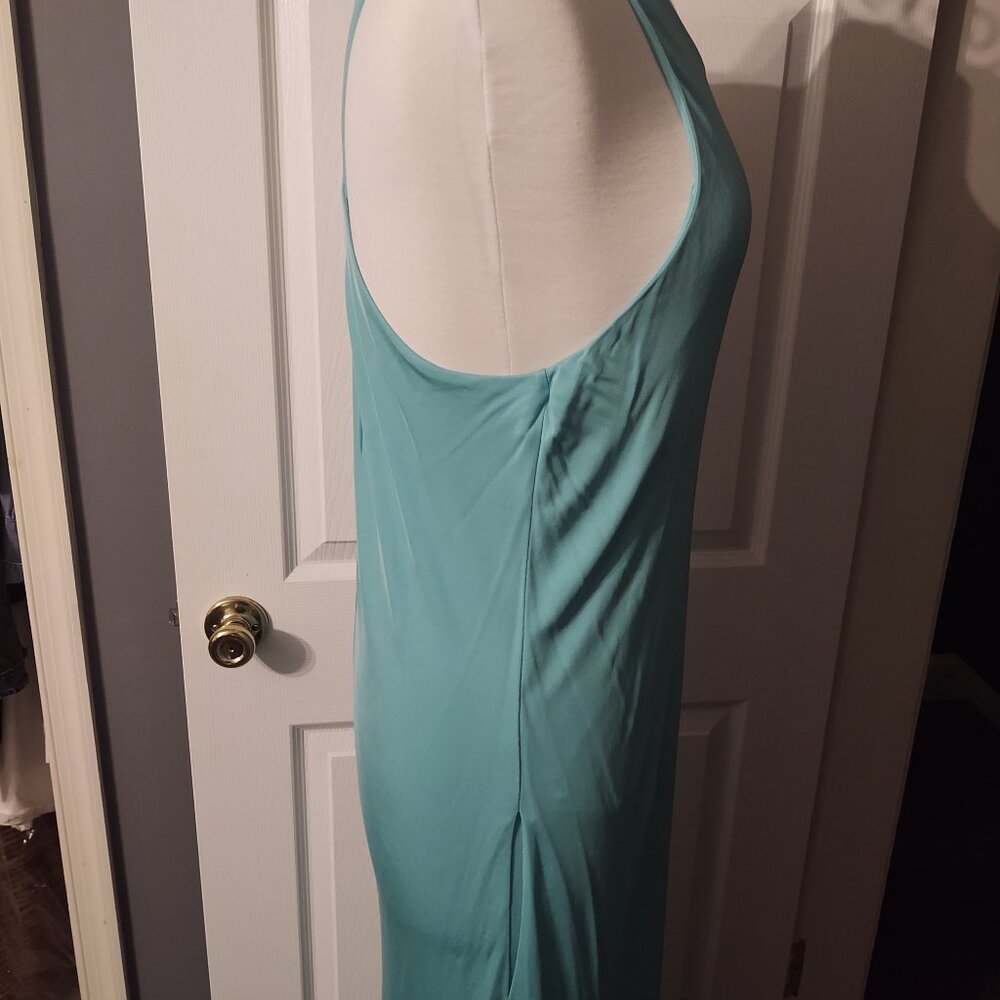 "RALPH LAUREN" Floor Length Mint Green maxi dress/gown - Picture 7 of 10